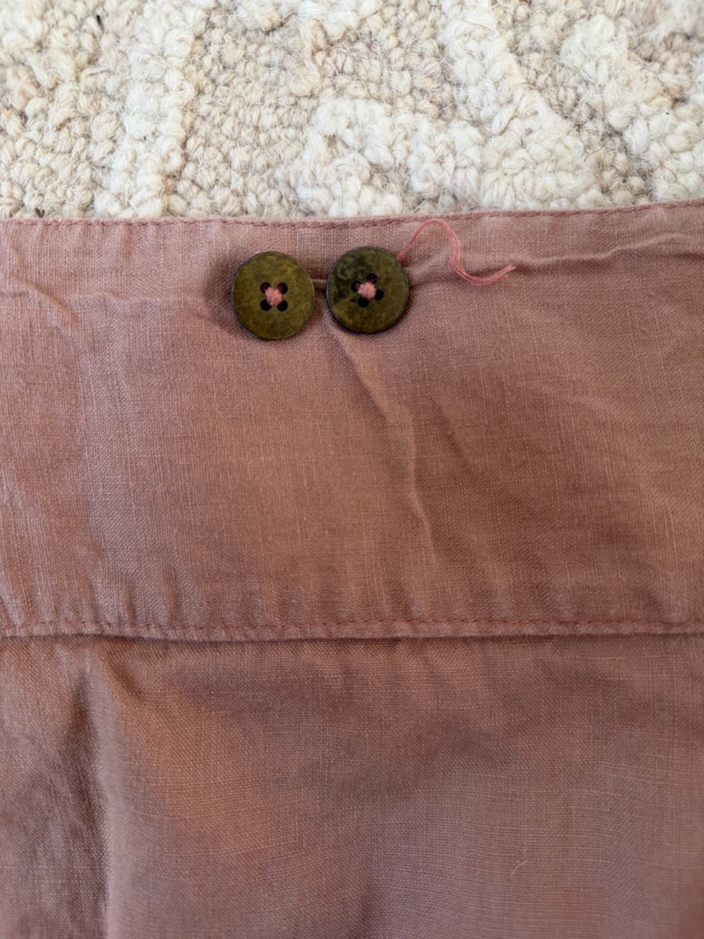 Chintamani Alchemi Button Linen Pants - Picture 6 of 11